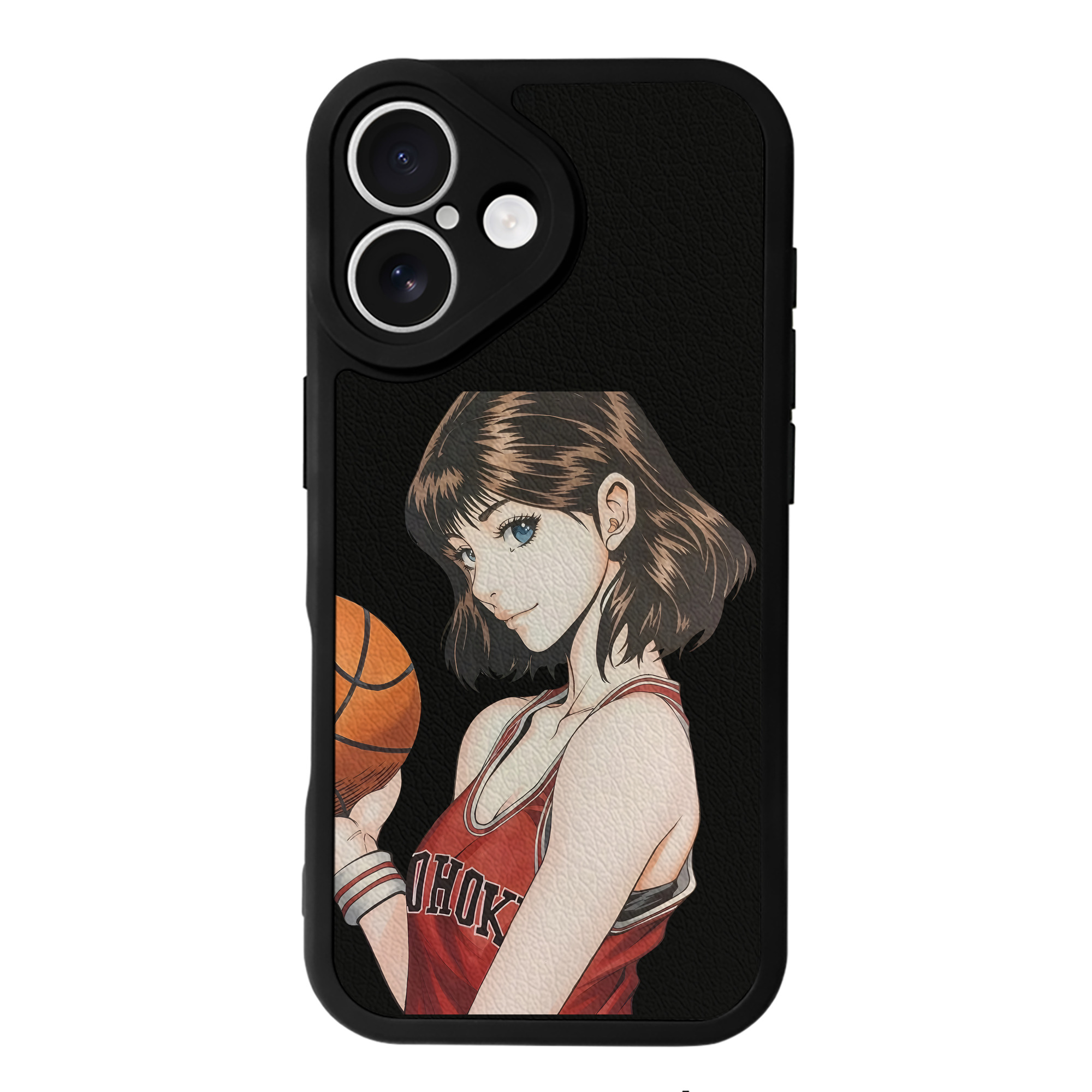 （画像用） SLAM DUNK／スラムダンク 【iPhone 16シリーズ対応】シリコンスマホケース（レザー調） 材質：シリコン